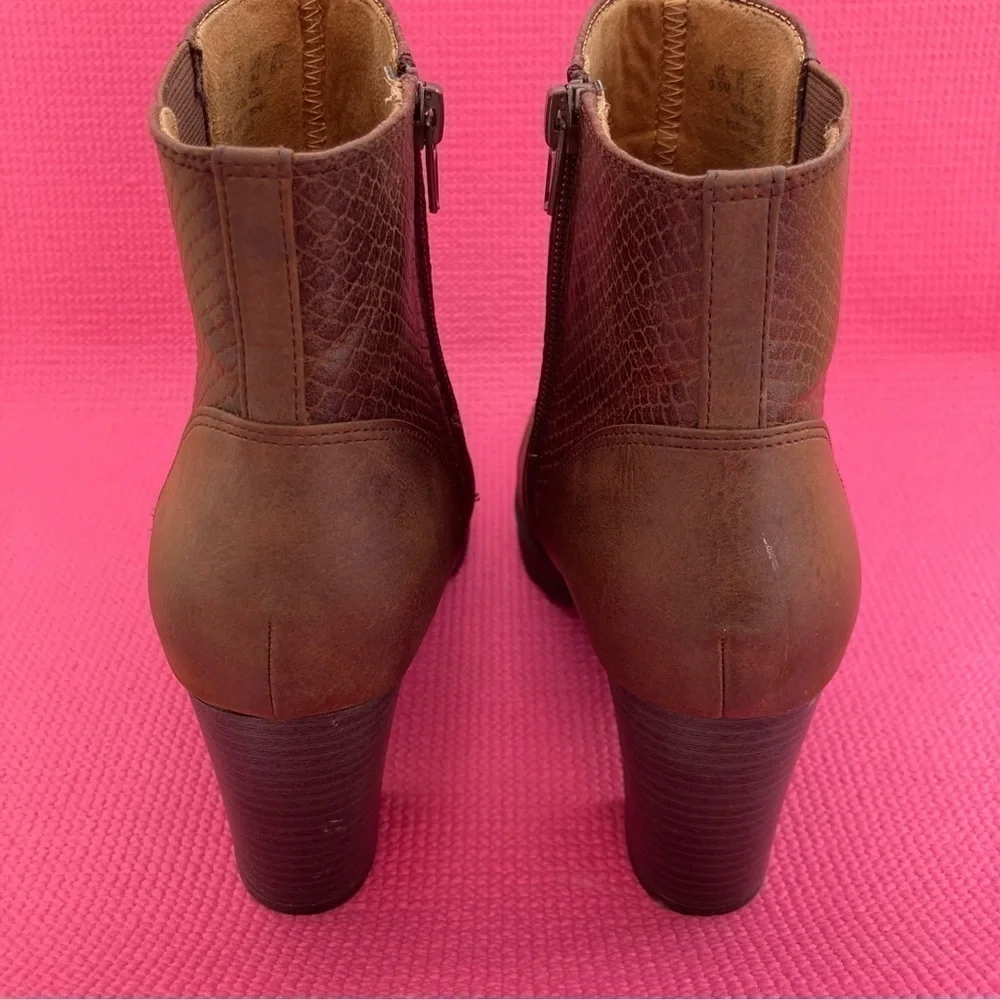 Natural Soul by Naturalizer Womens Ankle Boots size 9.5
